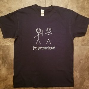 I got your back comical tee shirt